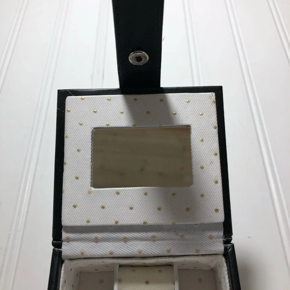 NWT Black ring jewelry box